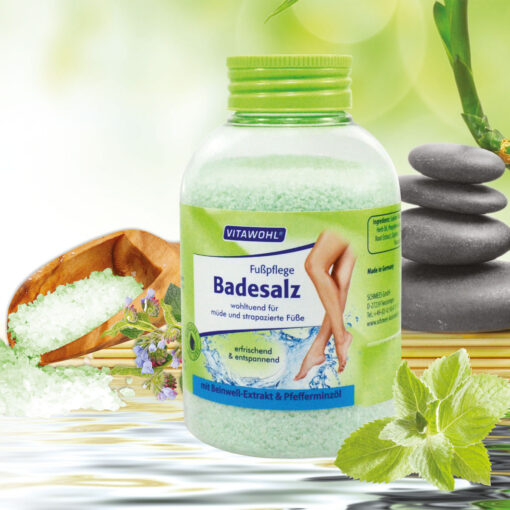 Fuß-Badesalz, 600 g
