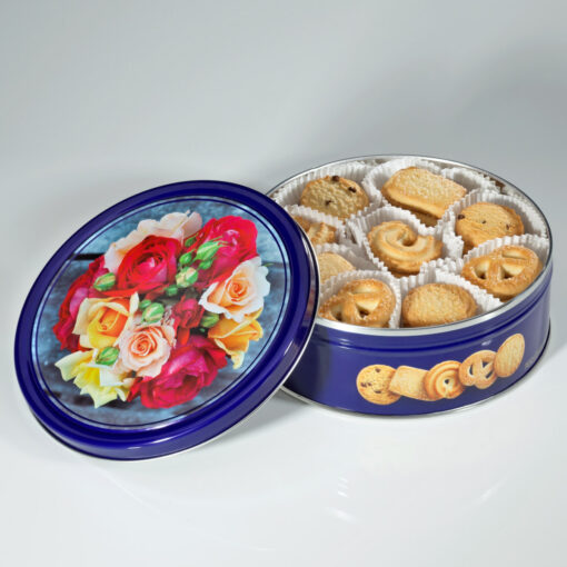 Butterkekse in Rosen-Dose - Image 2