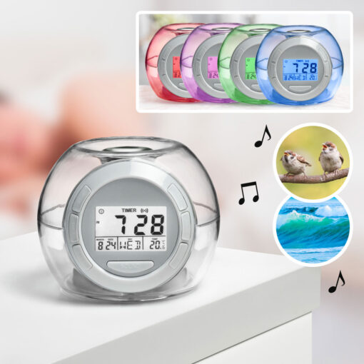 Wecker mit Temperaturanzeige