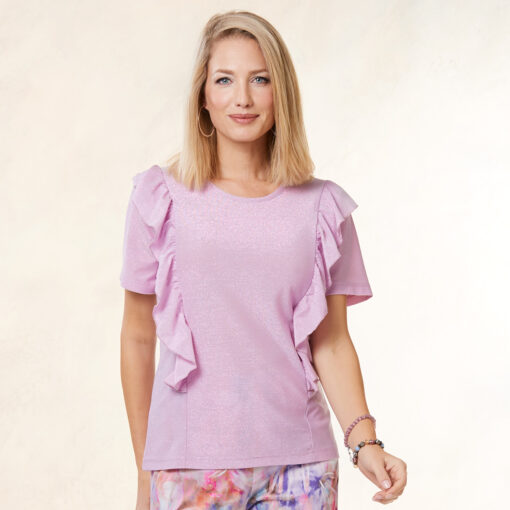 Lurexshirt »Ella«