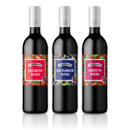 Beerenwein, 3 x 0,75 l