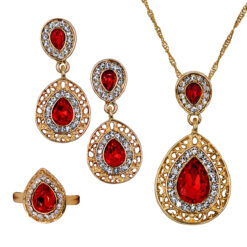 Edles Schmuckset, 4-teilig